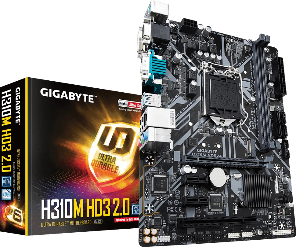 Gigabyte H310M HD3 2.0 (Rev. 1.x)